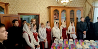 Епископ Гедеон принял поздравления от воспитанников Центра подготовки церковных специалистов в день Рождества Христова - Выксунская епархия