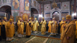 Митрополит Волоколамский Антоний возглавил утреню всенощного бдения в Дивеевском монастыре