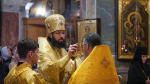 Митрополит Волоколамский Антоний возглавил утреню всенощного бдения в Дивеевском монастыре