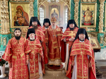 Епископ Гедеон возглавил Литургию во Флорищевой пустыни в понедельник второй седмицы по Пасхе