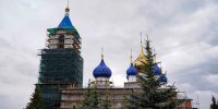 Епископ Гедеон совместно с митрополитом Георгием осмотрели восстанавливаемые храмы села Пурех Чкаловского благочиния - Выксунская епархия