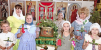 В селе Вареж в преддверии Троицы прошел мастер-класс по созданию народной куклы - Выксунская епархия