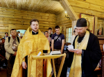 Участники крестного хода Городец-Дивеево помолились в храме преподобного Серафима Саровского на Урковской горе