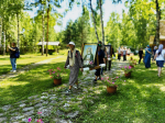 Участники крестного хода Городец-Дивеево помолились в храме преподобного Серафима Саровского на Урковской горе