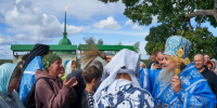 В Праздник Успения Пресвятой Богородицы Епископ Гедеон Возглавил Торжества во Флорищевой Пустыни - Выксунская епархия