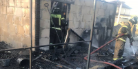 В Шиморском произошел пожар в бесхозной постройке - Выкса.РФ