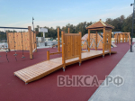 В Выксе появилась новая детская площадка в рамках проекта «Переплавка смыслов»