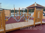 В Выксе появилась новая детская площадка в рамках проекта «Переплавка смыслов»