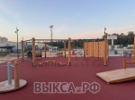 В Выксе появилась новая детская площадка в рамках проекта «Переплавка смыслов»