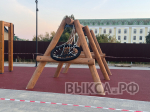 В Выксе появилась новая детская площадка в рамках проекта «Переплавка смыслов»