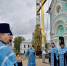 Епископ Гедеон совершил чин освящения Креста для центрального купола Троицкого собора Иверского монастыря - Выксунская епархия