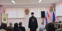 Благочинный Кулебакского округа поздравил сотрудников МВД с Днём полиции - Выксунская епархия