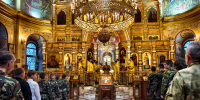 Епископ Гедеон возглавил Божественную литургию в кафедральном соборе Выксы в Неделю 28-ю по Пятидесятнице - Выксунская епархия