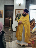 Духовенство Вознесенского благочиния совершило соборную литургию в центральном храме округа