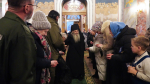 Сонм архипастырей Русской Православной Церкви совершил вечернее богослужение в Серафимо-Дивеевском монастыре
