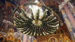 Сонм архипастырей Русской Православной Церкви совершил вечернее богослужение в Серафимо-Дивеевском монастыре