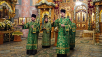 Сонм архипастырей Русской Православной Церкви совершил вечернее богослужение в Серафимо-Дивеевском монастыре