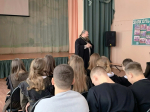 Клирик Кулебакского благочиния провёл беседу со старшеклассниками школы села Теплово