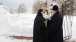Епископ Выксунский и Павловский Гедеон встретил главу Нижегородской митрополии в Иверском монастыре Выксы