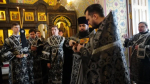 В день памяти преподобного Варнавы Гефсиманского епископ Выксунский и Павловский Гедеон сослужил митрополиту Георгию за Божественной литургией в Иверском монастыре