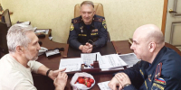 Представитель Выксунского благочиния поздравил сотрудников МЧС с Пасхой - Выксунская епархия