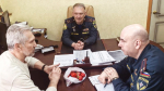 Представитель Выксунского благочиния поздравил сотрудников МЧС с Пасхой
