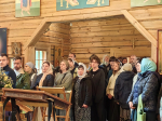 Крестоходцы из Городца помолились в храме преподобного Серафима Саровского на Урковской горе в Чкаловском благочинии
