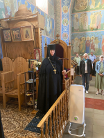 Добровольцы помогают благоустраивать Дальне-Давыдовский монастырь
